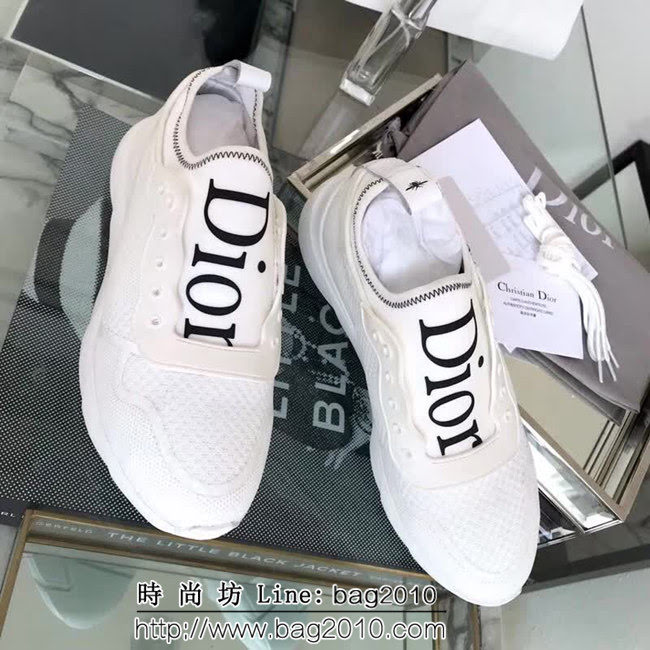 DIOR迪奧 代購品質 2019ss獨家早春新款 私家定制飛織 女休閒鞋 QZS2746